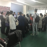 18年4月道恩醫療健康管理中心如期舉行本月第一場一滴血細胞檢測分析培訓